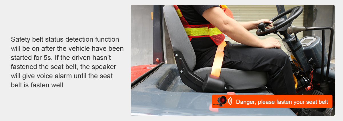 PR-SA600 Forklift Seatbelt Alarm